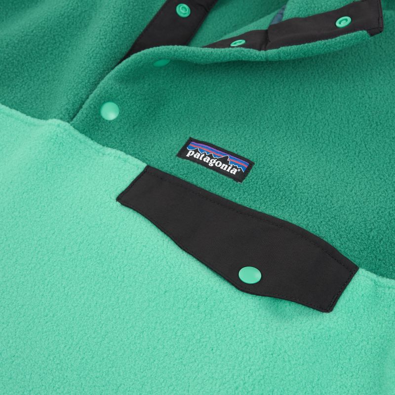 Felpa trekking da uomo Patagonia LW Synch Snap-T P/O aqua stone 3