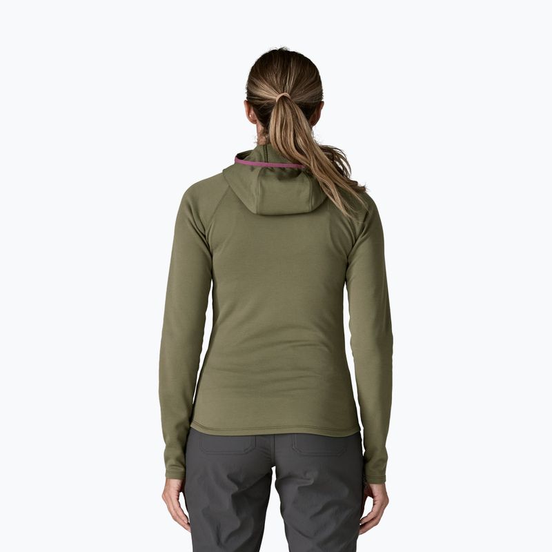 Felpa da donna Patagonia R1 Ultralight Hoody basin green 3