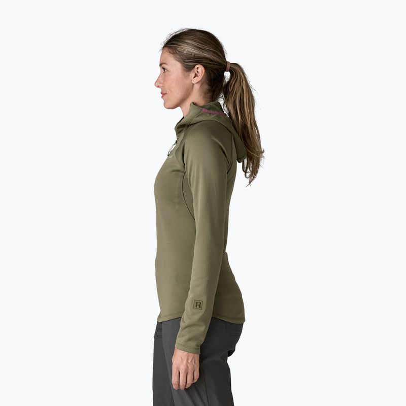 Felpa da donna Patagonia R1 Ultralight Hoody basin green 4