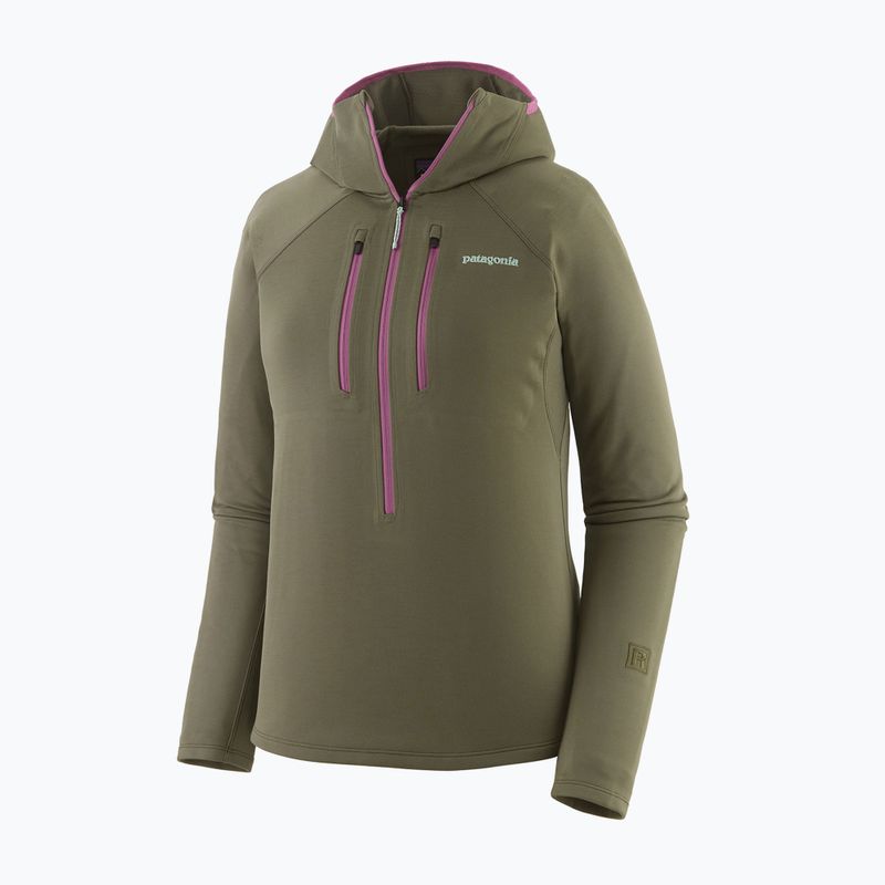 Felpa da donna Patagonia R1 Ultralight Hoody basin green 10