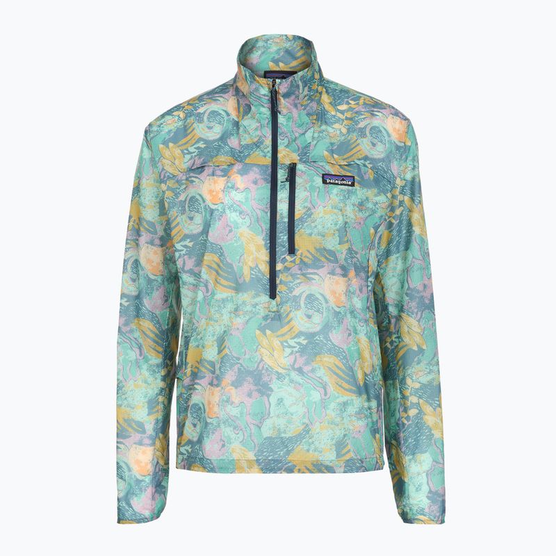 Felpa da donna Patagonia Houdini Stash 1/2-Zip moon tripper/blue sage
