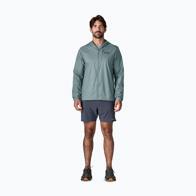 Giacca antivento da uomo Patagonia Houdini blue sage 2