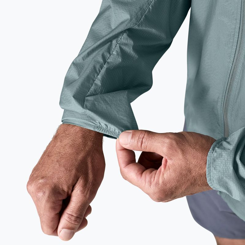 Giacca antivento da uomo Patagonia Houdini blue sage 7