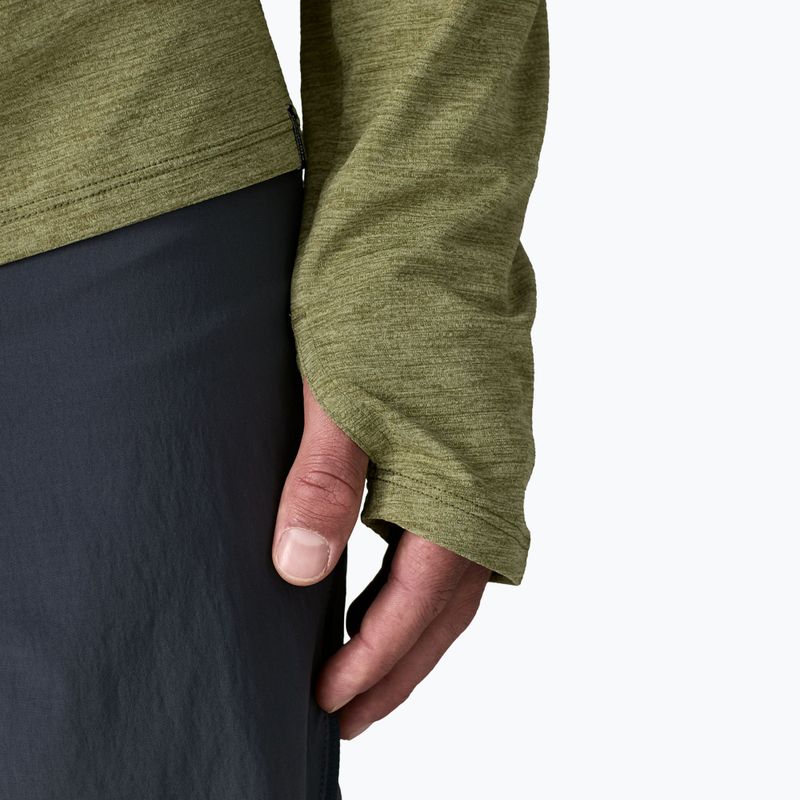 Maglia a maniche lunghe da uomo Patagonia Capilene Cool Sun caper green/buckhorn green x-dye 6