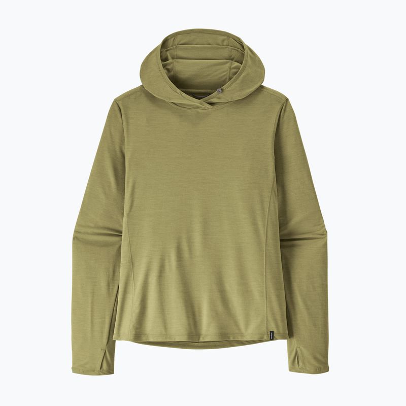 Felpa da donna Patagonia Capilene Cool Sun Hoody gumtree green/light gumtree green x-dye 9