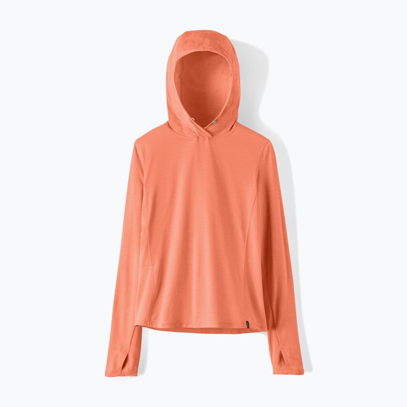 Felpa da donna Patagonia Capilene Cool Sun Hoody mellow melon/peach sherbet x-dye 8