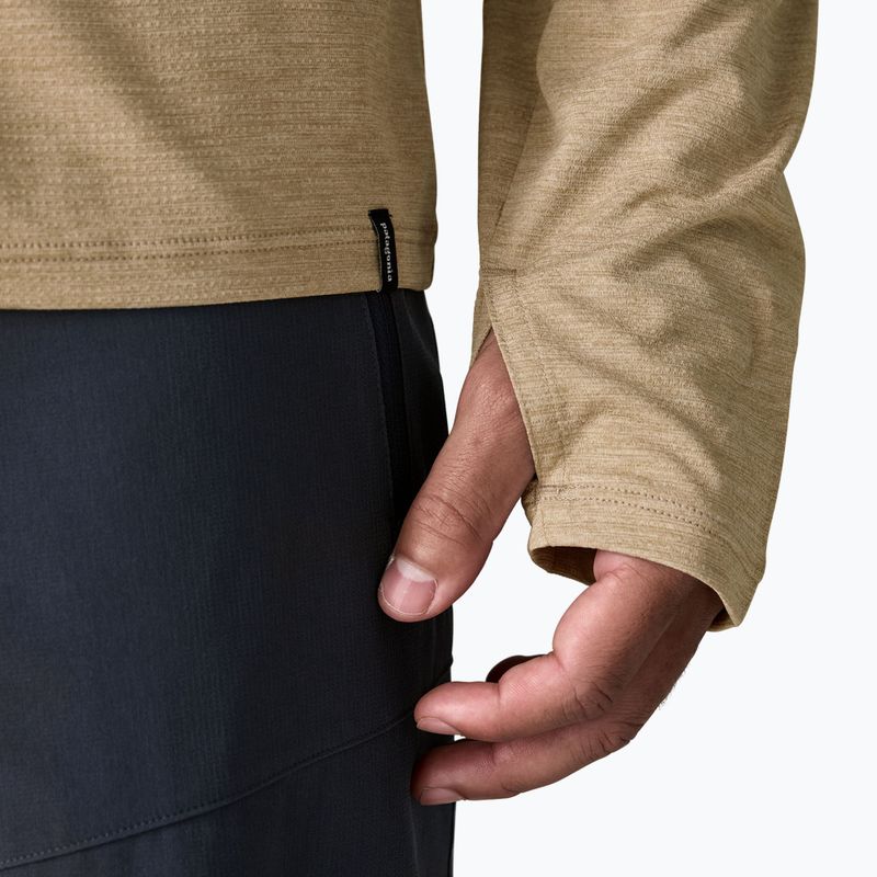 Maglia a maniche lunghe da uomo Patagonia Capilene Cool Sun seabird grey/light seabird grey x-dye 6