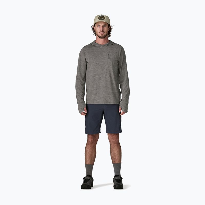 Felpa da uomo Patagonia Capilene Cool Sun Hoody forge grey/noble grey x-dye 2