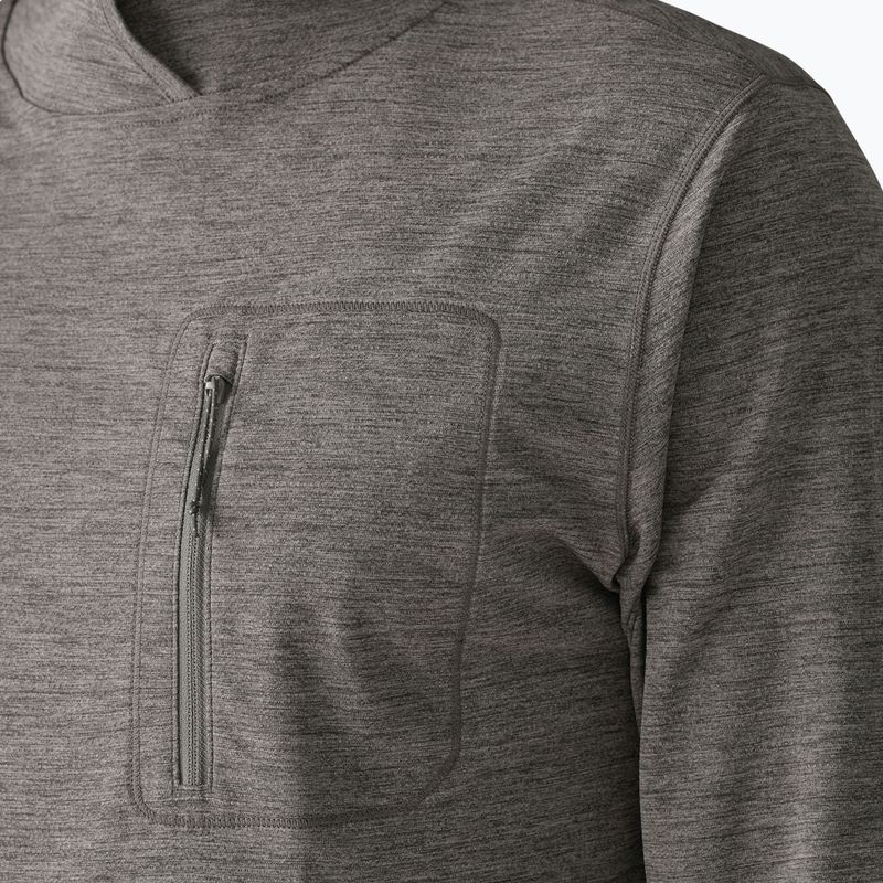 Felpa da uomo Patagonia Capilene Cool Sun Hoody forge grey/noble grey x-dye 8