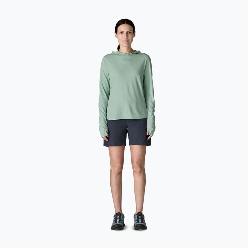 Felpa da donna Patagonia Capilene Cool Sun Hoody thermal blue/thin ice x-dye 2