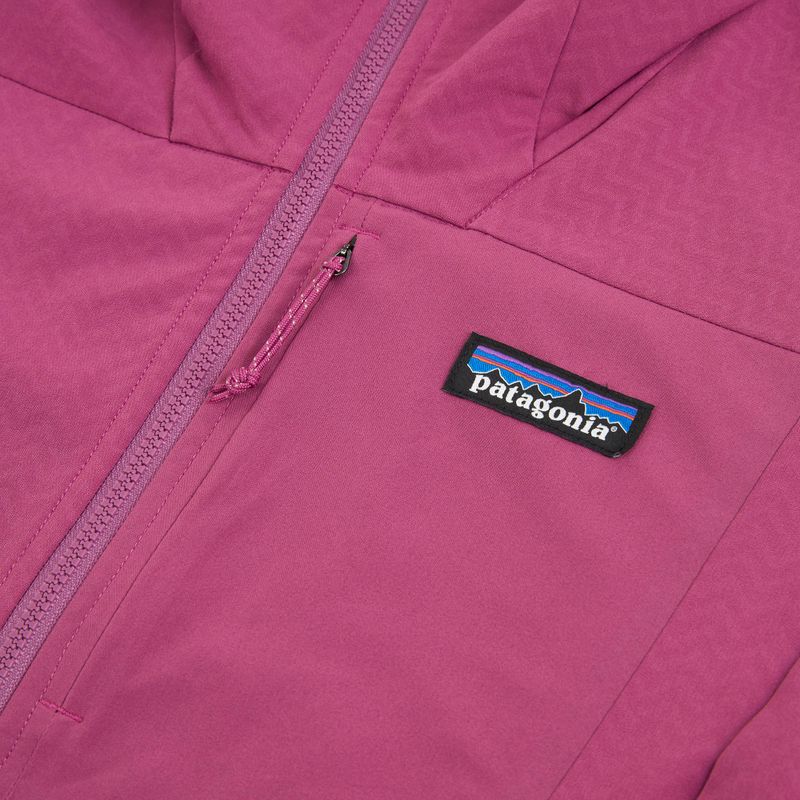 Giacca softshell da donna Patagonia R1 CrossStrata Hoody faded magenta 3