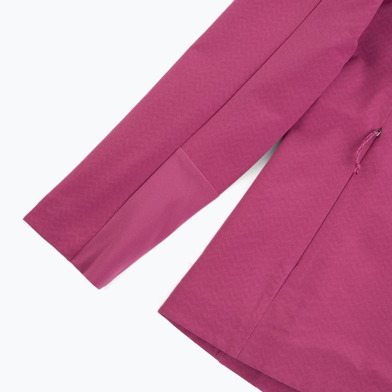 Giacca softshell da donna Patagonia R1 CrossStrata Hoody faded magenta 4