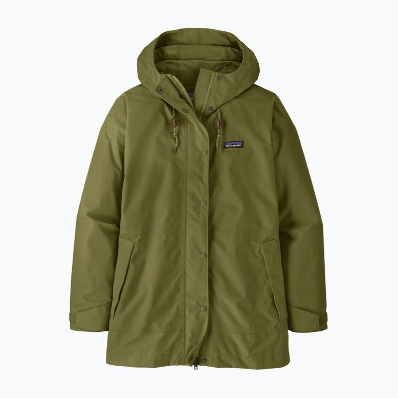 Giacca antipioggia da donna Patagonia Outdoor Everyday Rain caper green 6