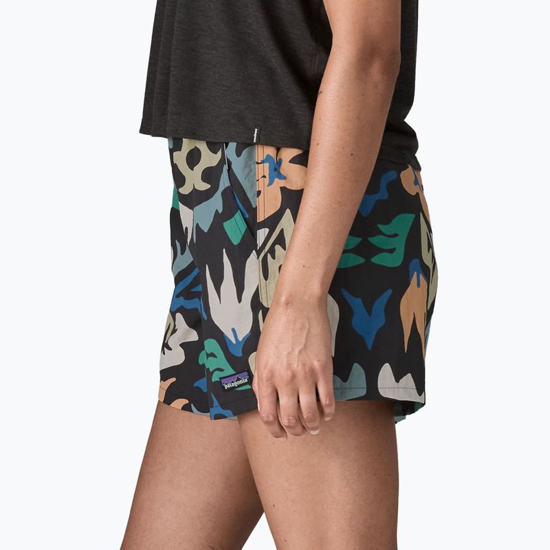 Pantaloncini da donna Patagonia Baggies 5" kaleido/black 5