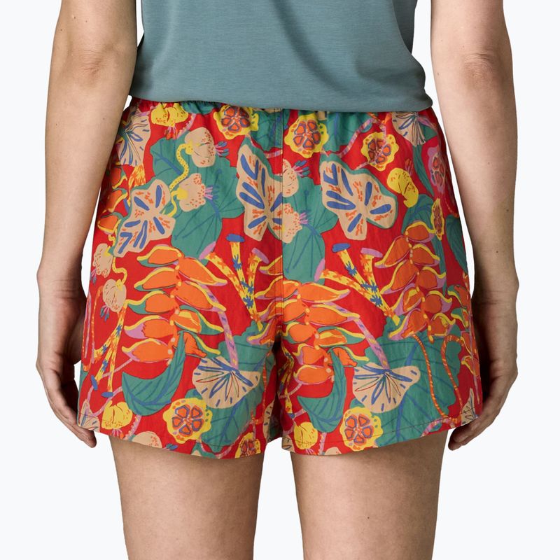 Pantaloncini da donna Patagonia Baggies 5" tropiclimb/hot ember 3