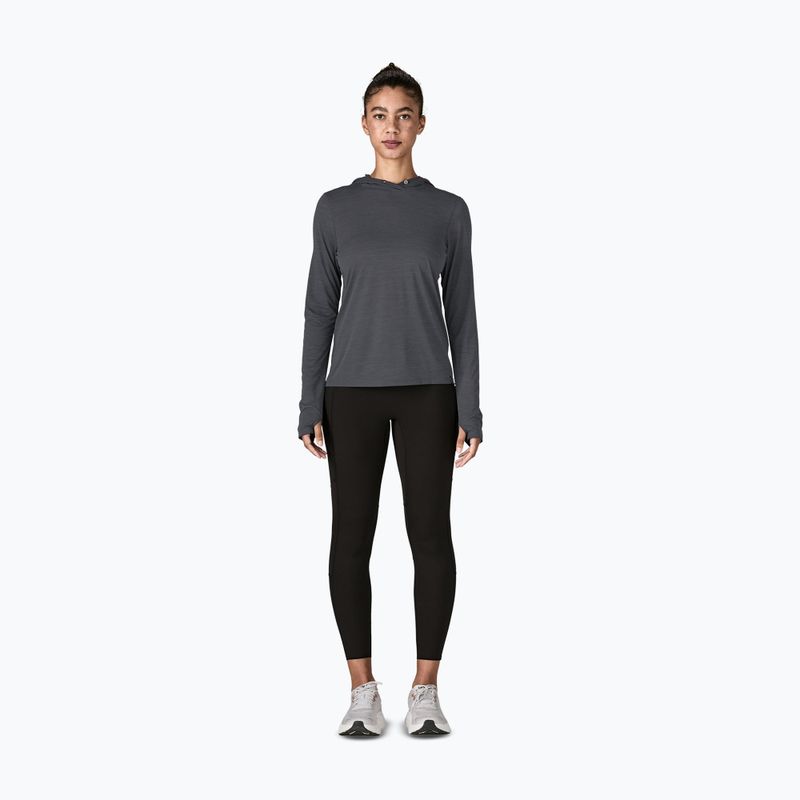 Felpa da donna Patagonia Capilene Cool Ultra Hoody smolder blue/light smolder blue x-dye 2