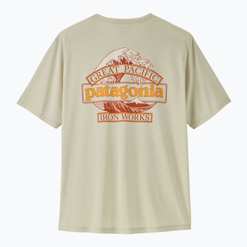 Maglietta da uomo Patagonia Capilene Cool Daily - Great Waves dyno white 2