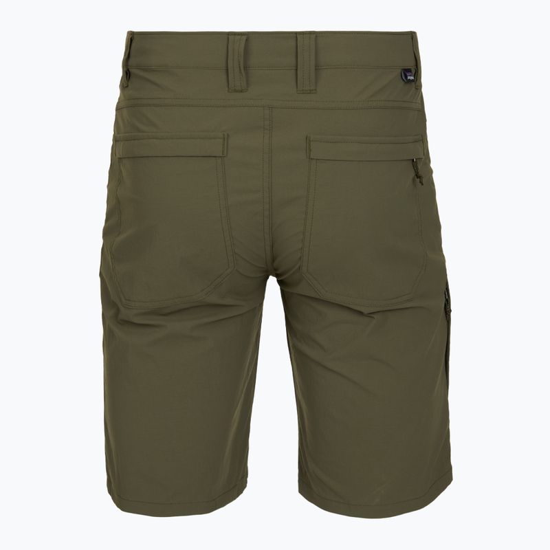Pantaloncini da trekking da uomo Patagonia Quandary Basin Green 2
