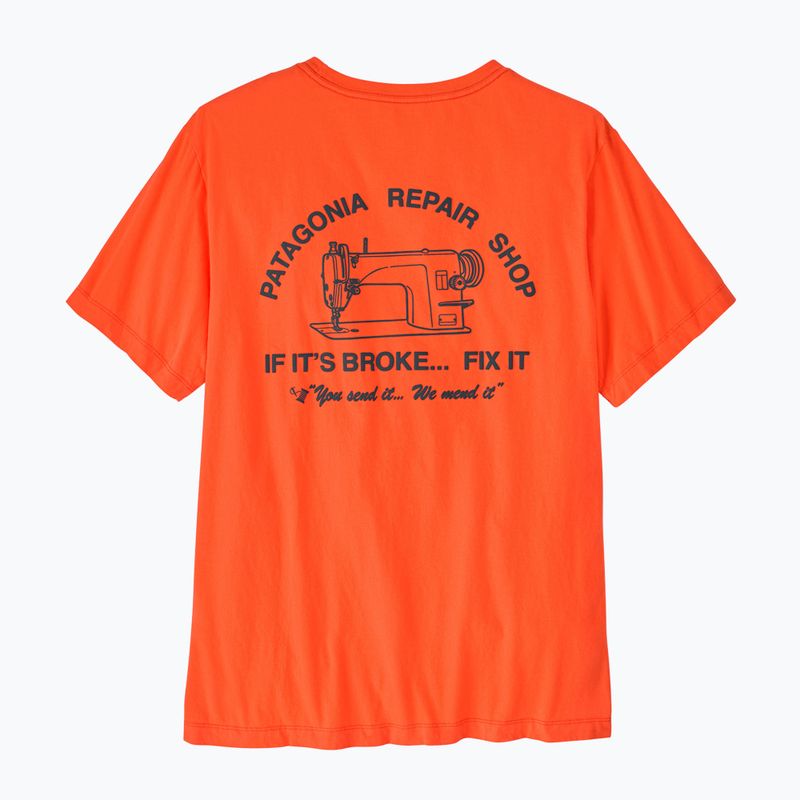 Maglietta da uomo Patagonia Repair Shop orange peel 2