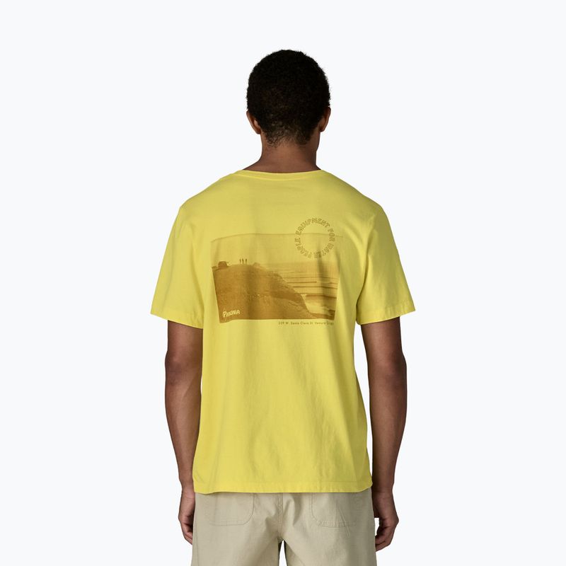 Maglietta da uomo Patagonia Water People Spotter lemon zest 3