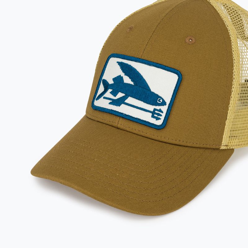 Cappellino da donna Patagonia Flying Fish LoPro Trucker flying fish fork/bobcat brown 3