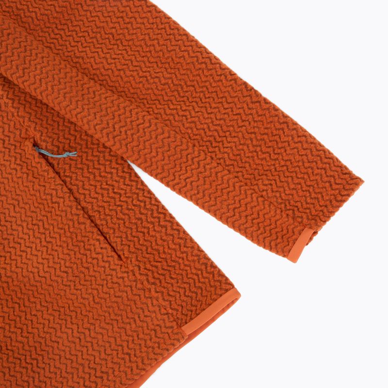 Felpa trekking da uomo Patagonia R1 Air Full Zip Hoody coal orange 4
