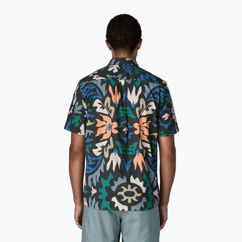 Camicia da uomo Patagonia Go To kaleido/black 3