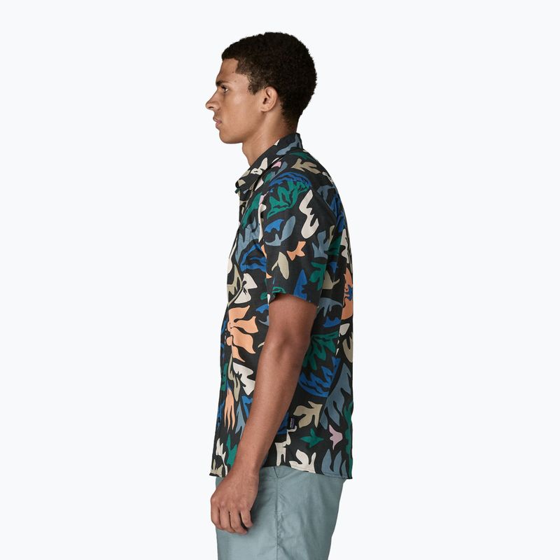 Camicia da uomo Patagonia Go To kaleido/black 4