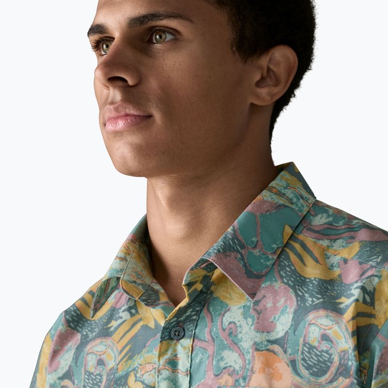 Camicia da uomo Patagonia Go To moon tripper/blue sage 5