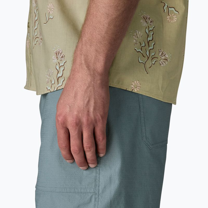 Camicia da uomo Patagonia Go To ocean blooms/weathered stone 7