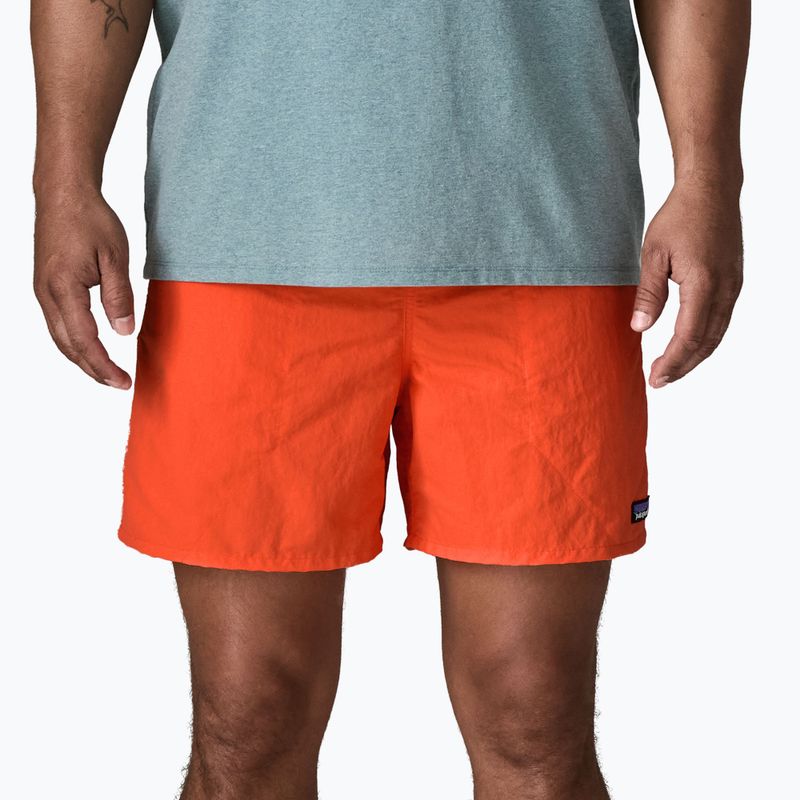 Pantaloncini da uomo Patagonia Baggies 5" orange peel 3