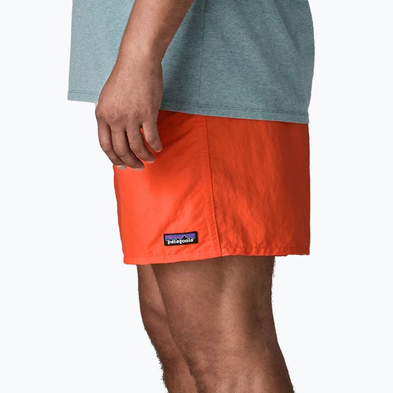 Pantaloncini da uomo Patagonia Baggies 5" orange peel 5