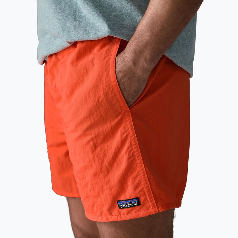 Pantaloncini da uomo Patagonia Baggies 5" orange peel 6