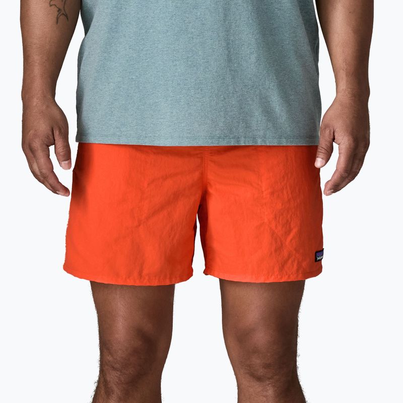 Pantaloncini da uomo Patagonia Baggies 5" orange peel 4