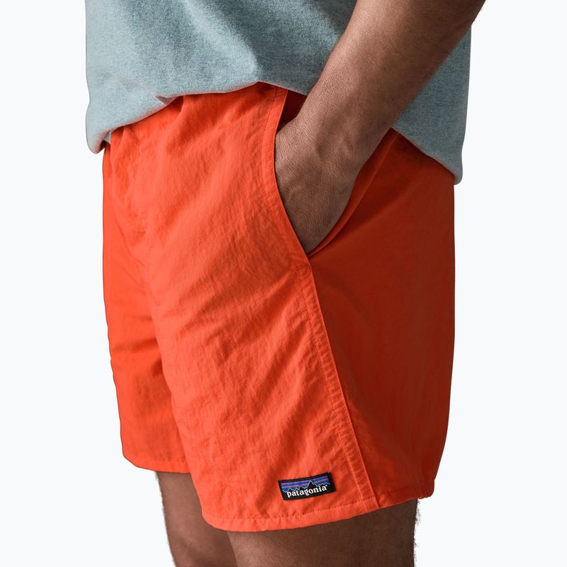 Pantaloncini da uomo Patagonia Baggies 5" orange peel 6