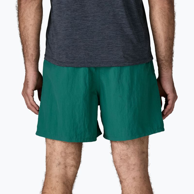 Pantaloncini da uomo Patagonia Baggies 5" 95 oval logo/gem green 3