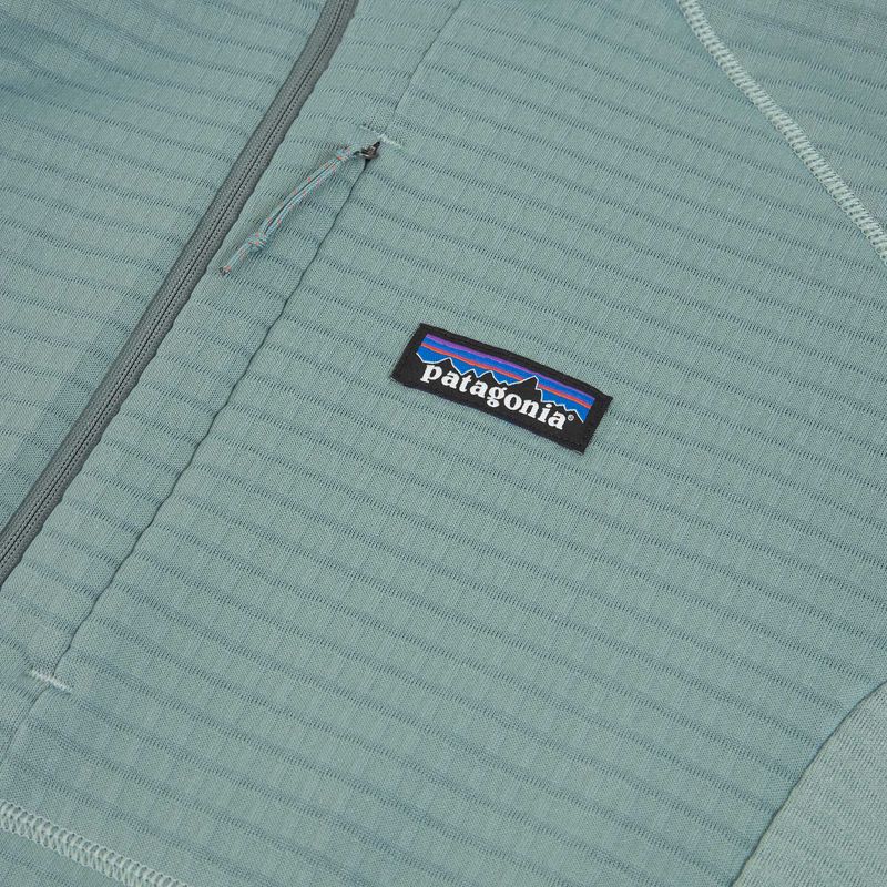 Felpa in pile da uomo Patagonia R1 blue sage 3
