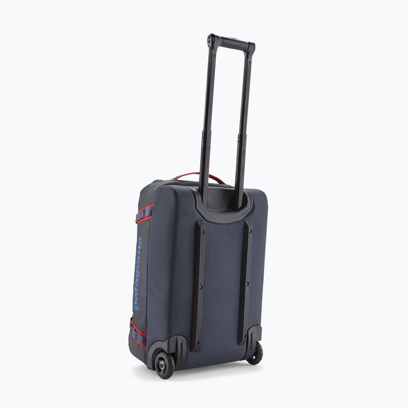 Borsa da viaggio Patagonia Black Hole Wheeled Duffel 40 l smolder blue/amanita red 2