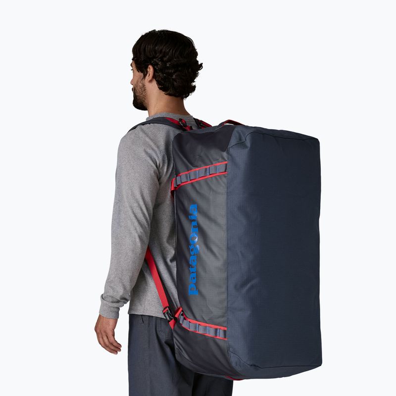 Borsa da viaggio Patagonia Black Hole Duffel 100 l smolder blue/amanita red 3