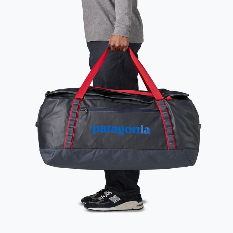 Borsa da viaggio Patagonia Black Hole Duffel 100 l smolder blue/amanita red 4