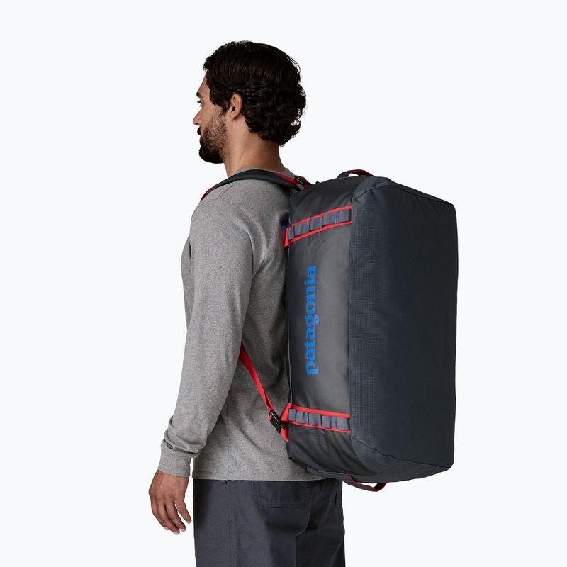 Borsa da viaggio Patagonia Black Hole Duffel 55 l smolder blue/amanita red 3