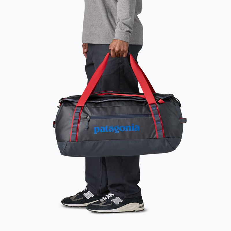Borsa da viaggio Patagonia Black Hole Duffel 55 l smolder blue/amanita red 4
