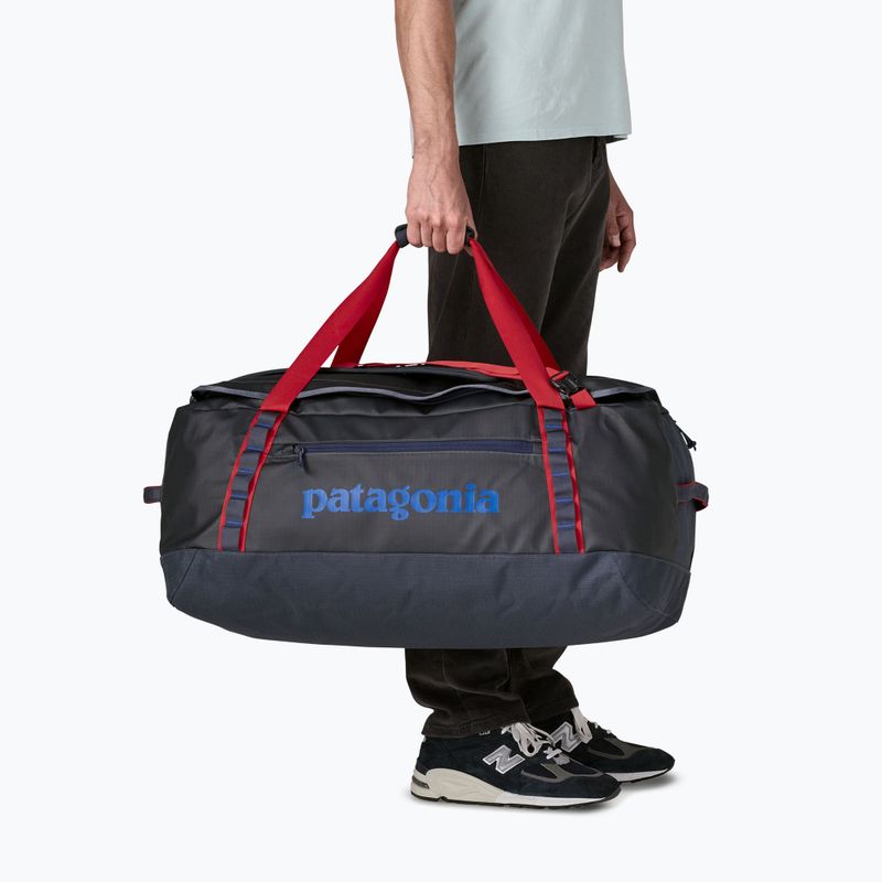 Borsa da viaggio Patagonia Black Hole Duffel 70 l smolder blue/amanita red 4