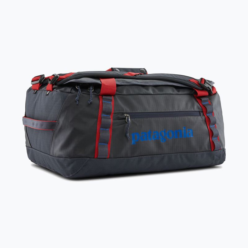 Borsa da viaggio Patagonia Black Hole Duffel 40 l smulder blue/amanita red