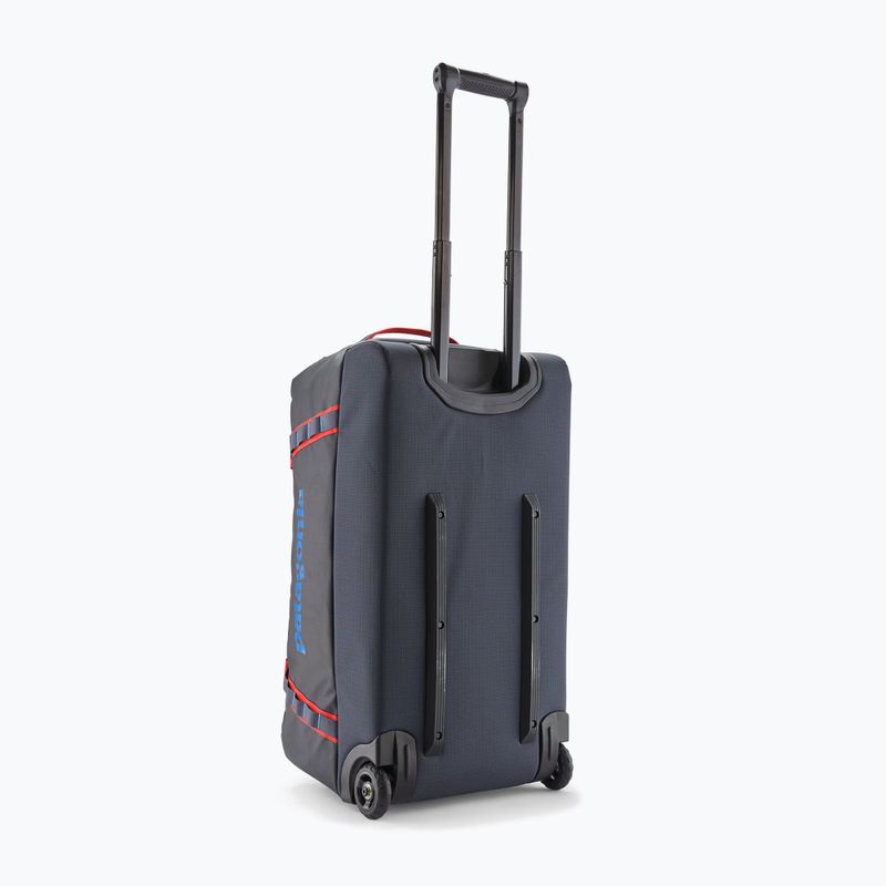 Borsa da viaggio Patagonia Black Hole Wheeled Duffel 70 l smolder blue/amanita red 2