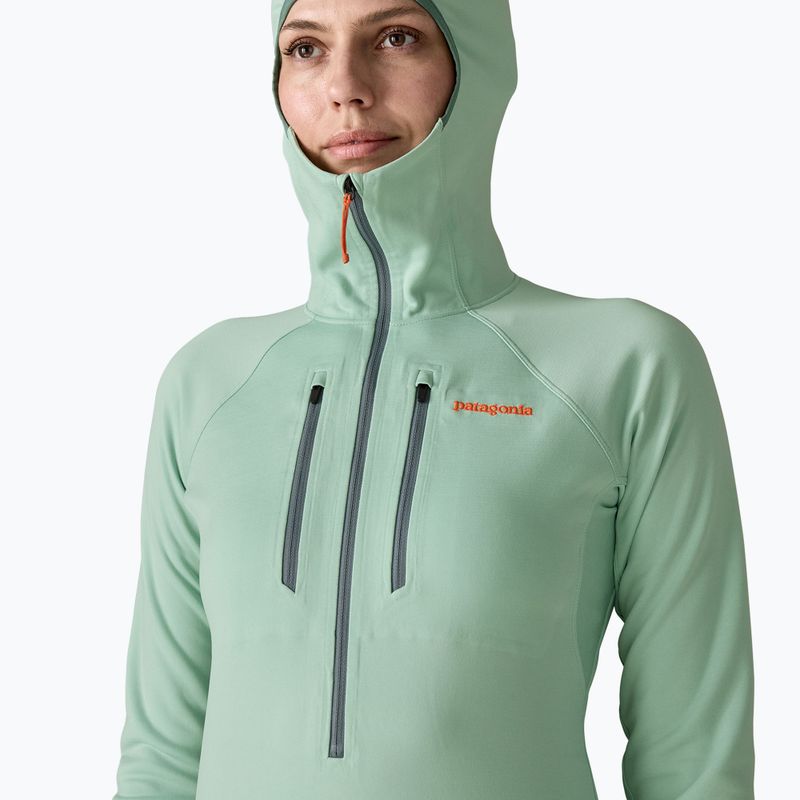 Felpa da donna Patagonia R1 Ultralight Hoody thin ice 5