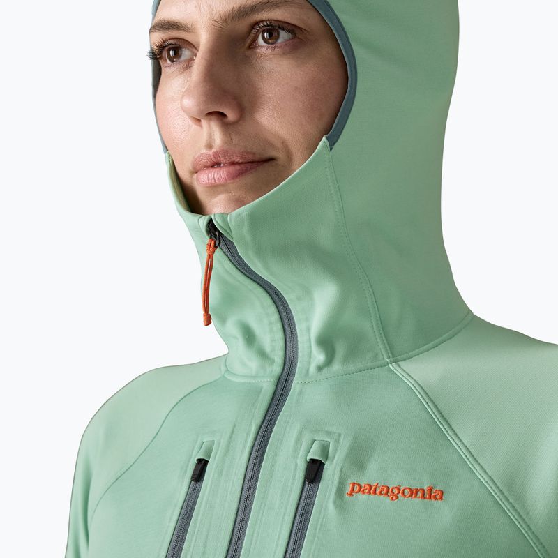 Felpa da donna Patagonia R1 Ultralight Hoody thin ice 7