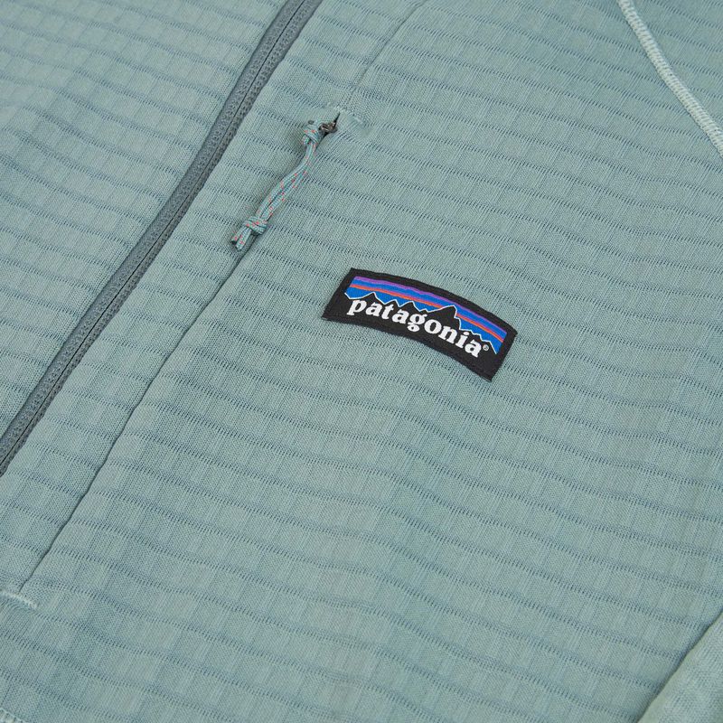 Felpa in pile da uomo Patagonia R1 Hybrid blue sage 3