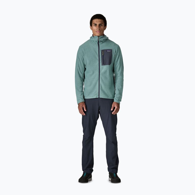 Felpa trekking da uomo Patagonia R1 Air Full Zip Hoody blue sage 2