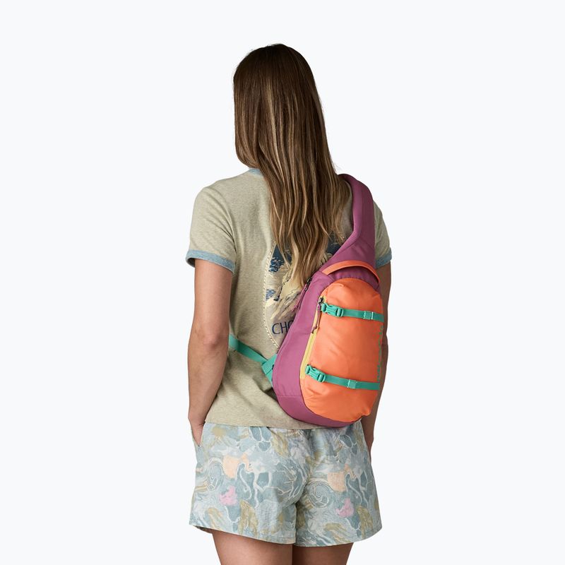 Zaino a tracolla Patagonia Atom Sling 8 l faded magenta 3